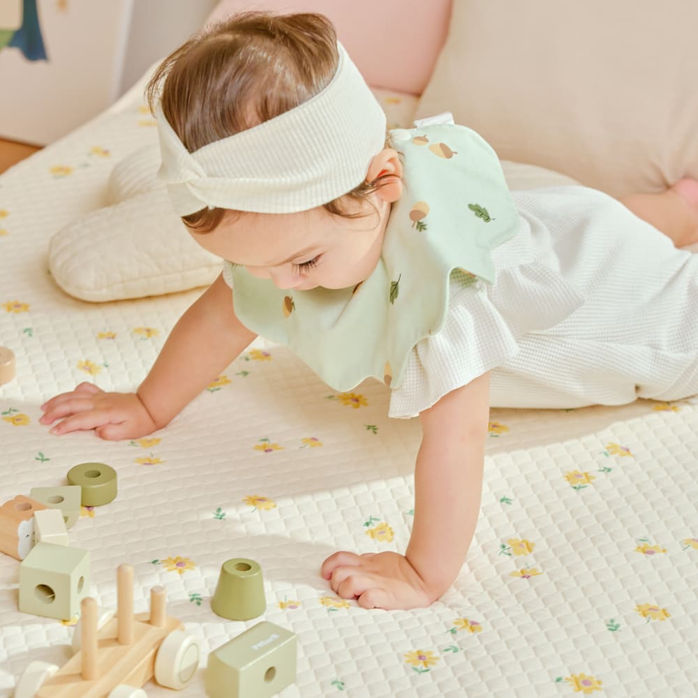 아가짱 신생아 논슬립 방수요 방수패드 당근토끼 SS (슈퍼싱글)