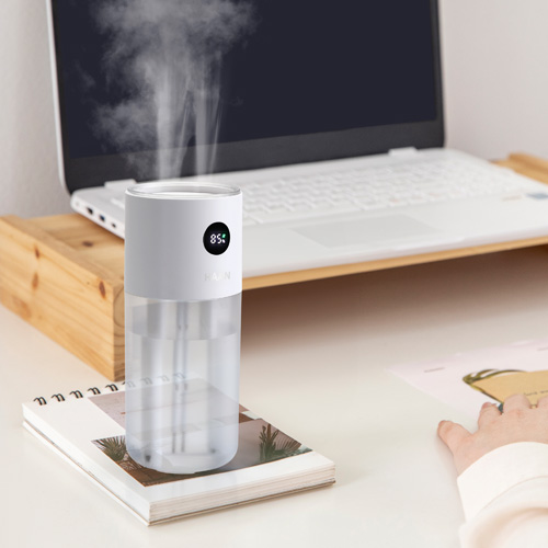 한경희 무선 듀얼가습기 초음파 무드등 탁상용 간편세척 차량용 가습기 HTM-800C