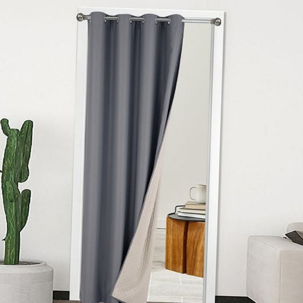 패딩 바람막이 커튼 단열 방한 커튼 누빔 현관