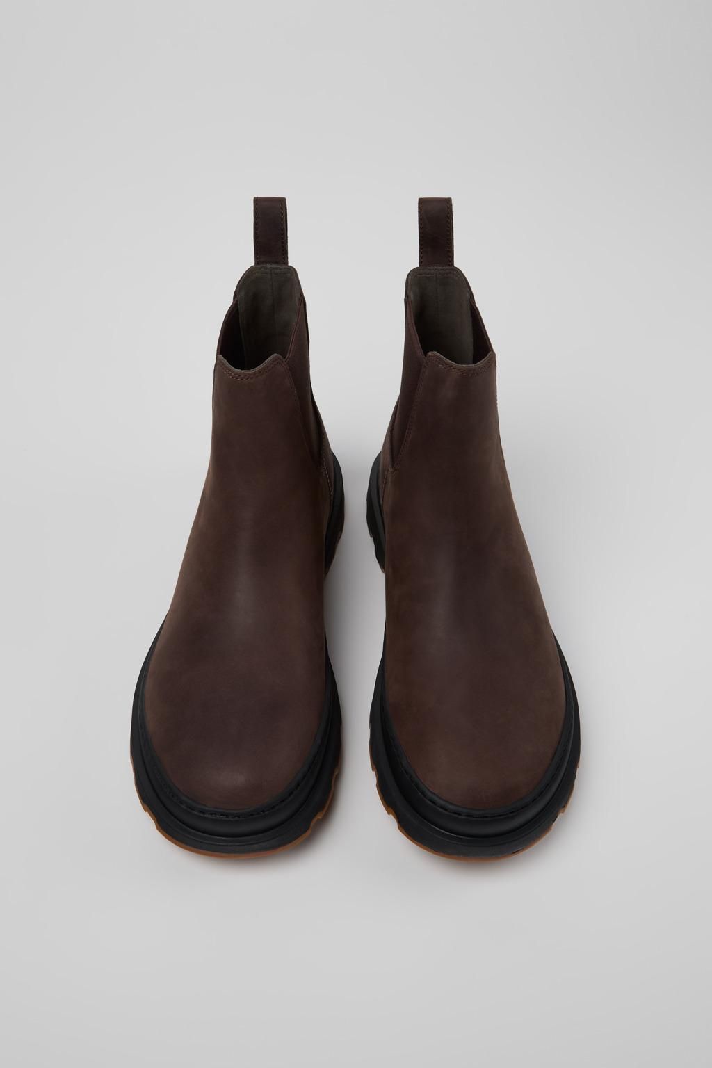 캠퍼 브라운 첼시 앵클부츠 Brutus K300534-002 BROWN - 상세 이미지 4