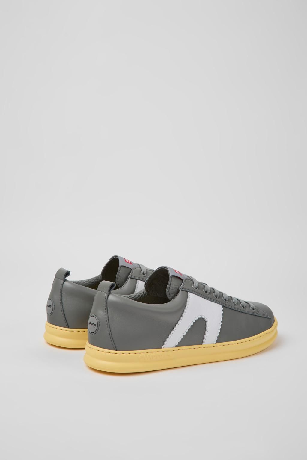 캠퍼 레트로 레더 스니커즈 Runner K100893-003 GREY - 상세 이미지 3