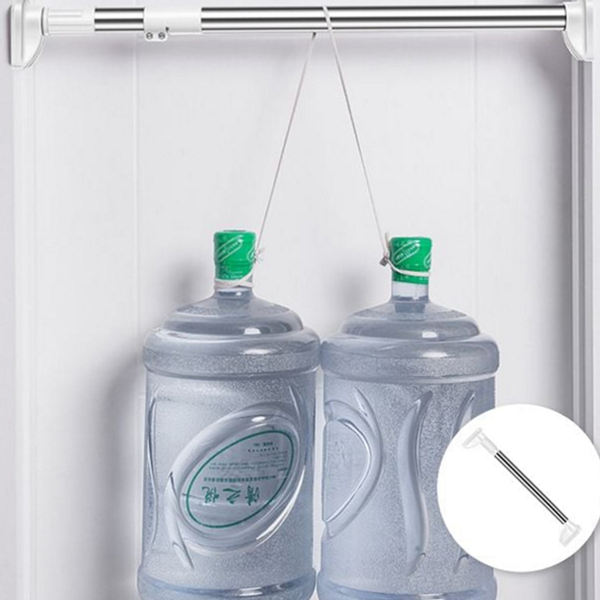 튼튼한 압축봉 미끄럼 옷걸이 압축봉 다용도 행거 옷장