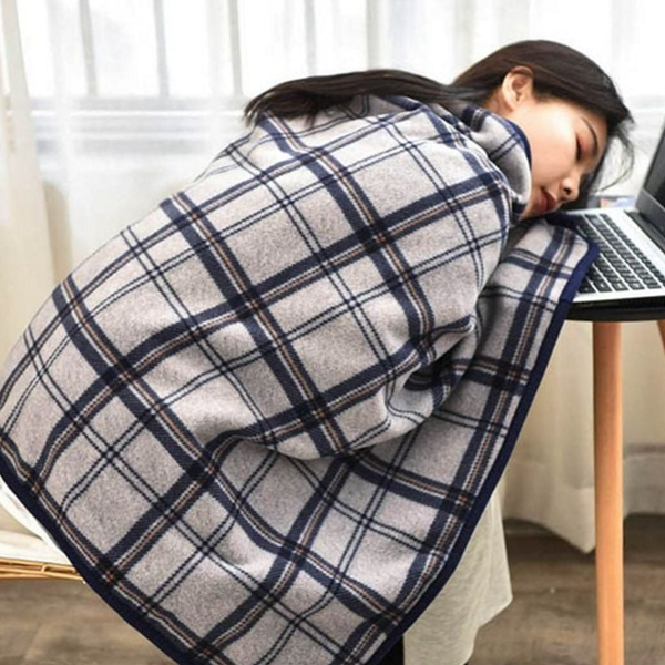 스냅 입는 담요 웨어 극세사 담요 캠핑 겨울