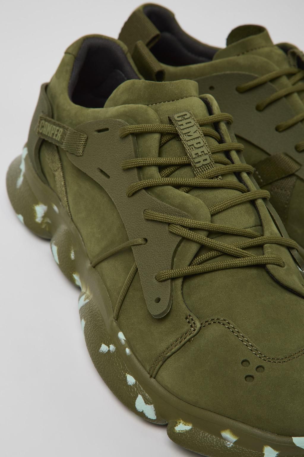 캠퍼 테크니컬 그린 스니커즈 Karst K100845-021 GREEN - 상세 이미지 2