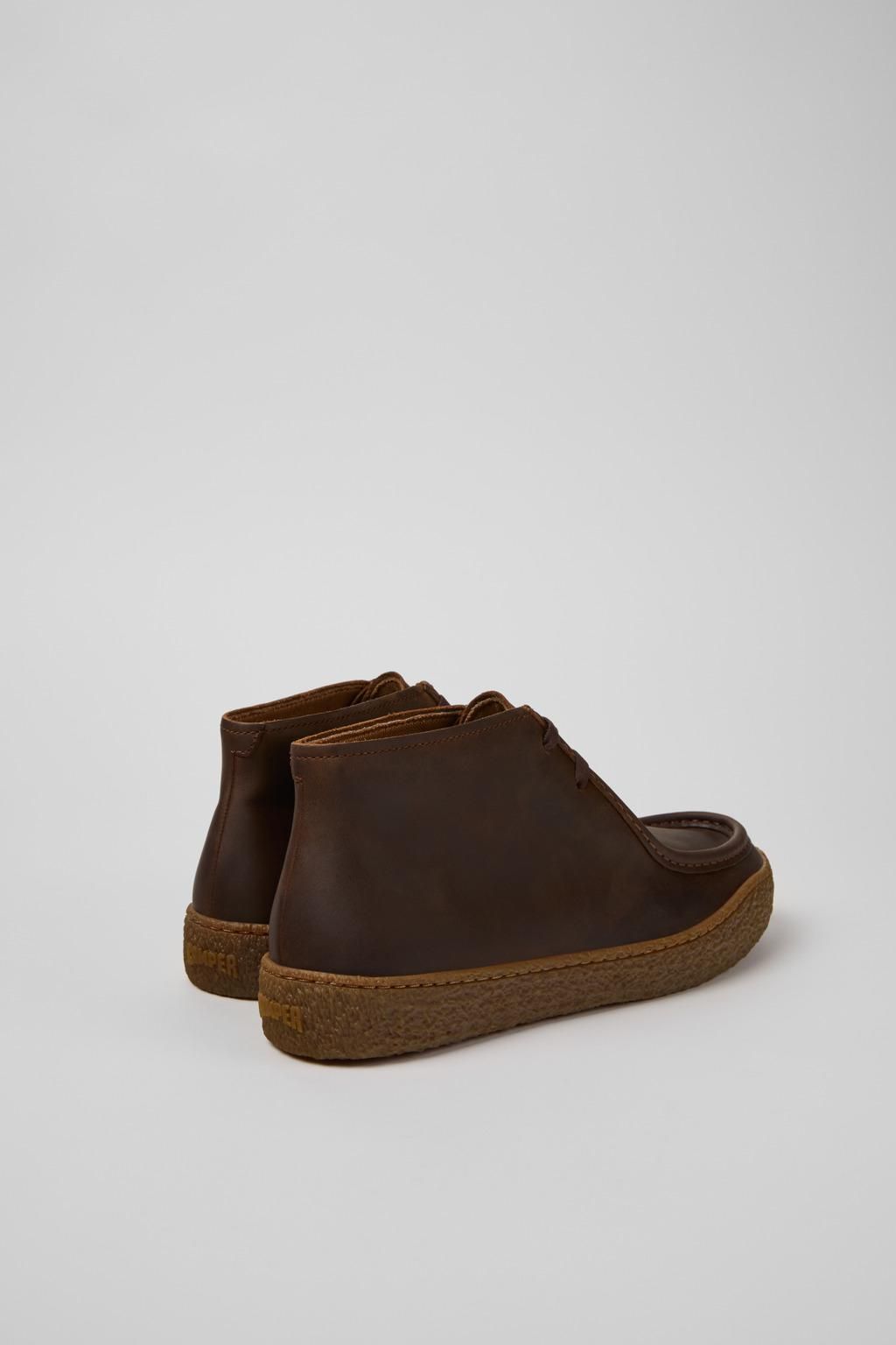 캠퍼 캐주얼 브라운 누벅 앵클부츠 Peu Terreno K300530-004 BROWN - 상세 이미지 3