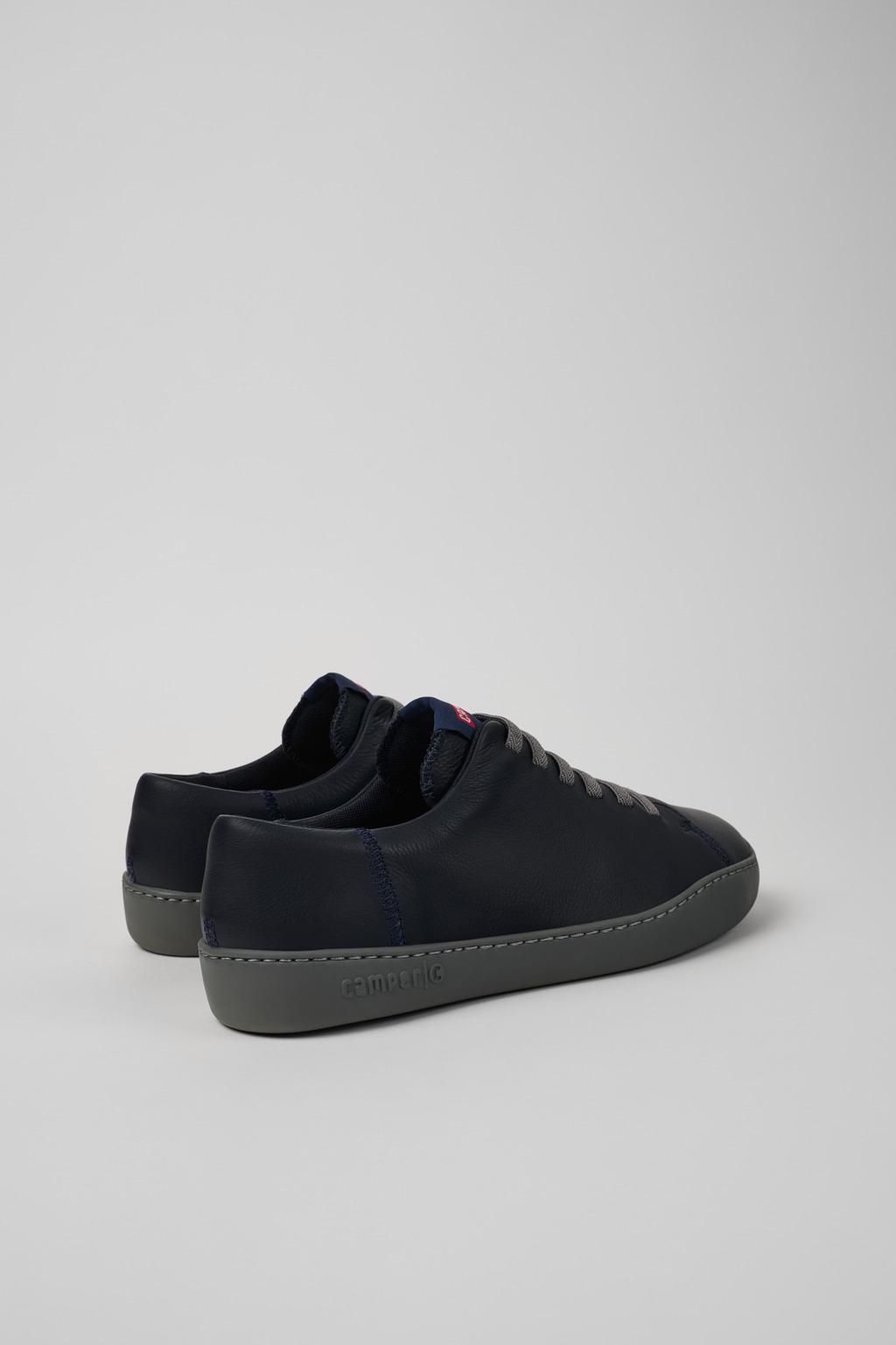 캠퍼 블루 레더 스니커즈 Peu Touring K100479-051 BLUE - 상세 이미지 3