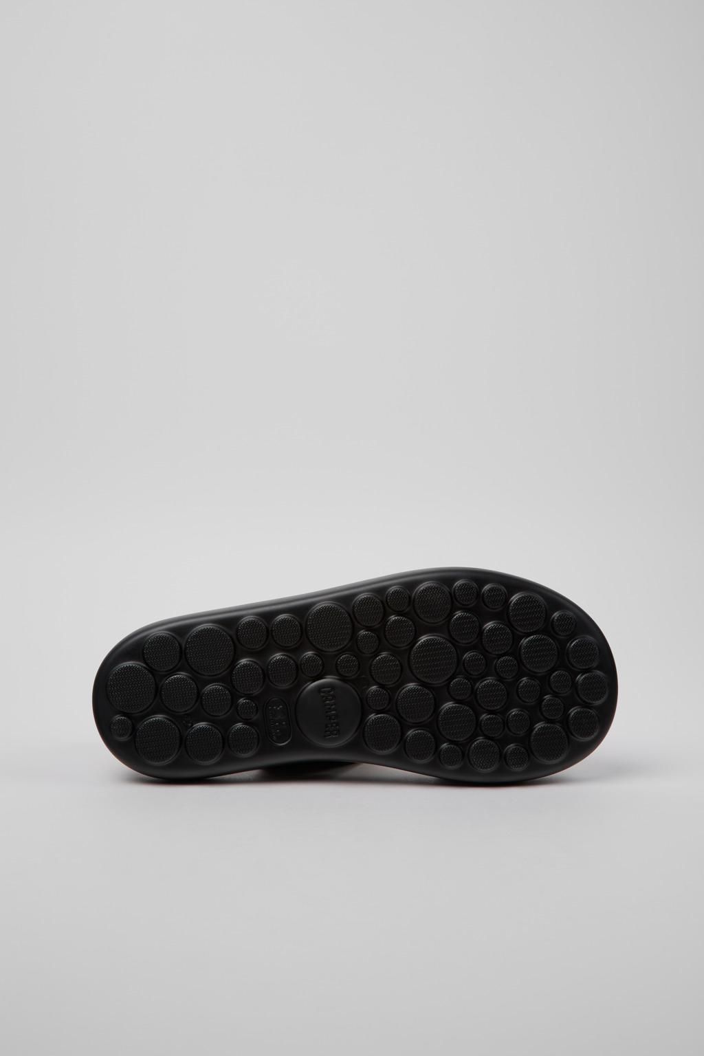 캠퍼 블랙 레더 스트랩 남성 샌들 Pelotas Flota K101030-001 BLACK - 상세 이미지 5