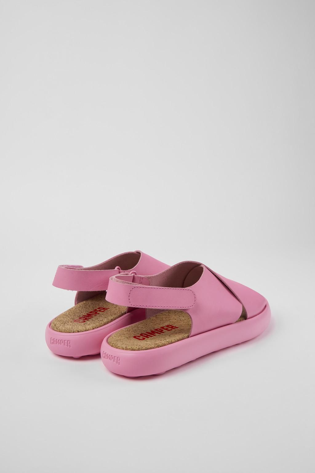 캠퍼 핑크 레더 남성 샌들 Pelotas Flota K100897-002 PINK - 상세 이미지 3