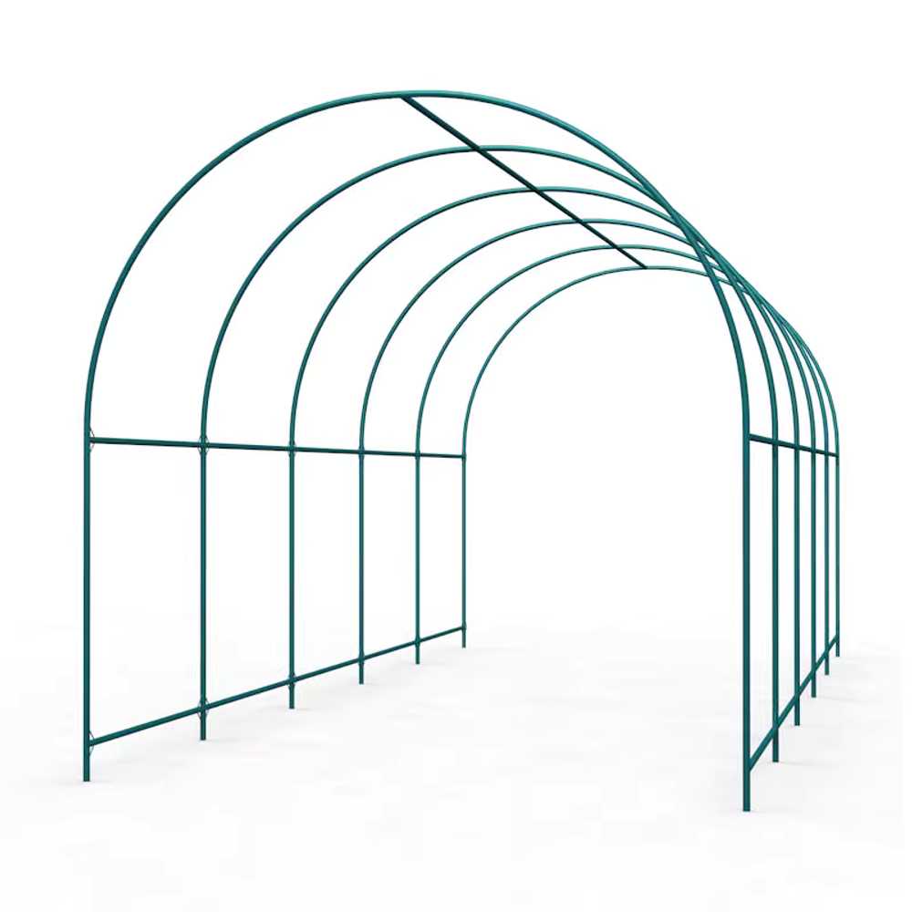 비닐하우스 파이프 비계 조립식 프레임 레일 튼튼한 2x2.15x2.2m - 상세 이미지 5