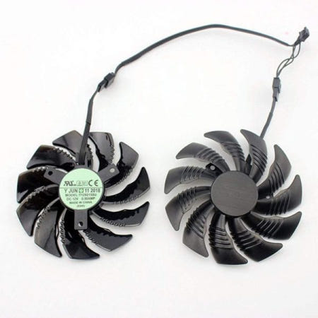 [해외]88MM PLD09210S12HH T129215SU 4핀 쿨러 팬 Gigabyte GeForce GTX1060 1070 GTX 1050ti 960 RX570 RX470 그래