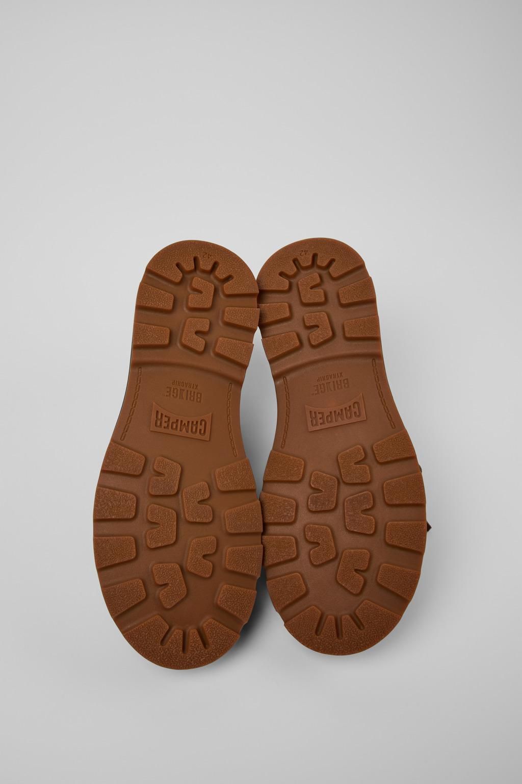 캠퍼 브라운 레더 남성 로퍼 Brutus K101067-001 BROWN - 상세 이미지 5