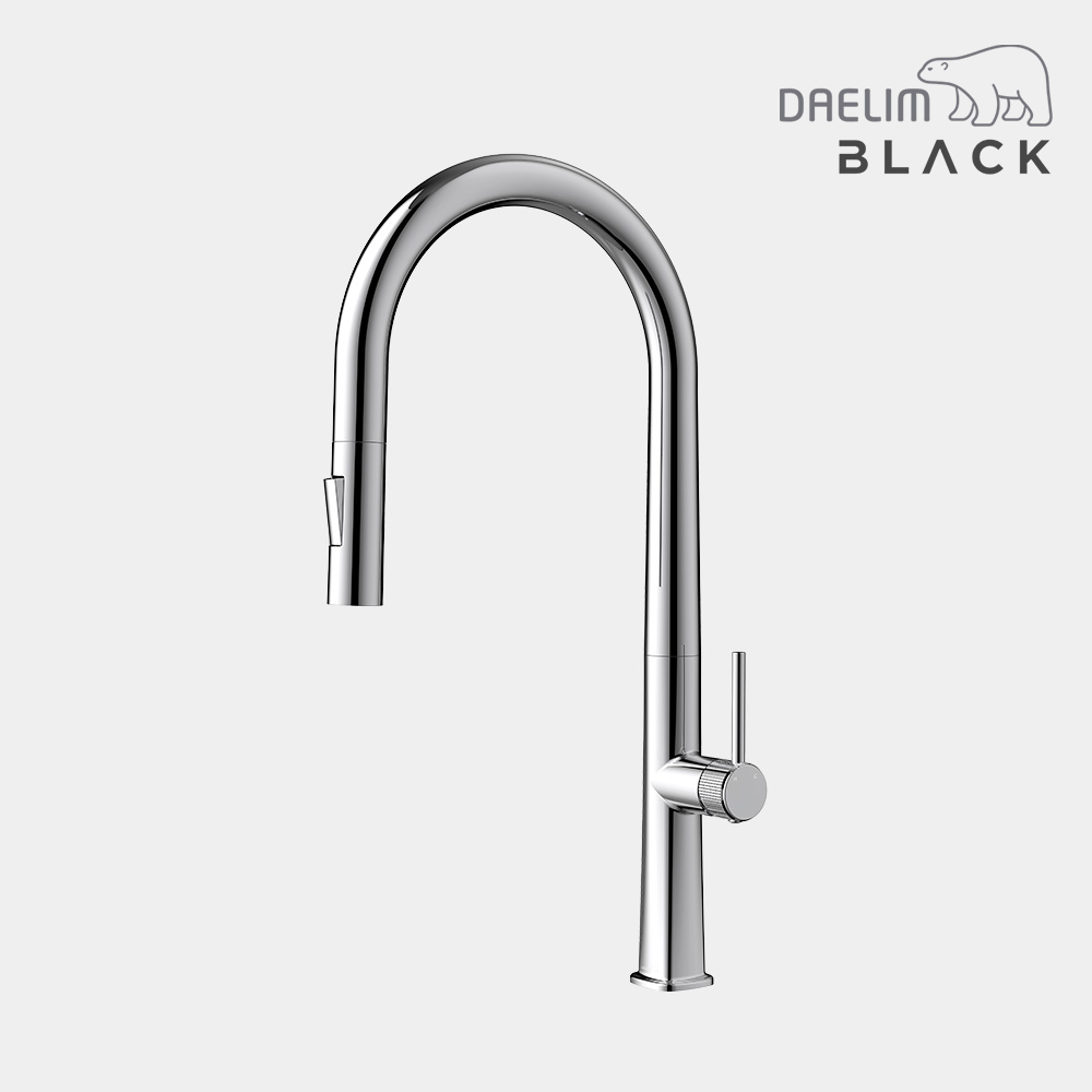 (설치별도) 대림바스 블랙시리즈 라디체 RADICE HFK A19CR1 주방수전 크롬