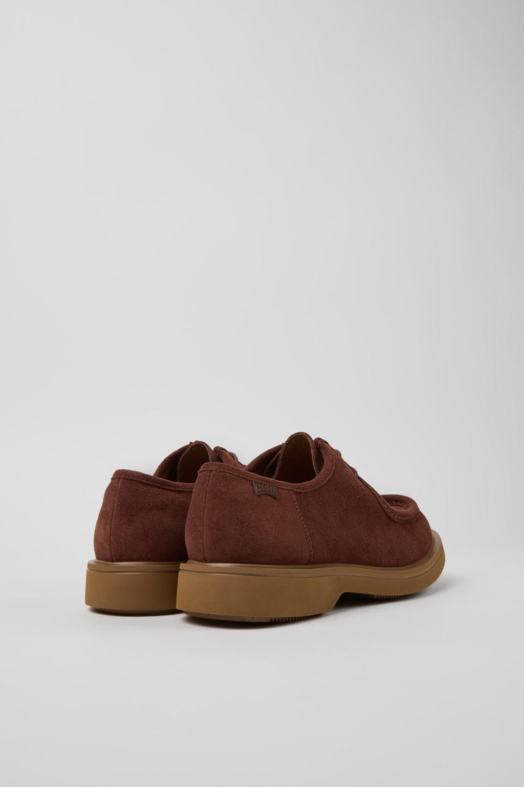 캠퍼 스웨이드 브라운 컴포트 더비슈즈 Norman K100999-004 BROWN - 상세 이미지 4