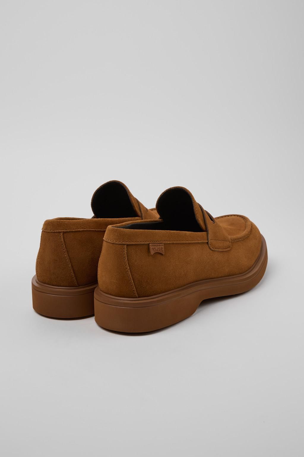 캠퍼 클래식 누벅 브라운 남성 로퍼 Norman K101001-004 BROWN - 상세 이미지 3