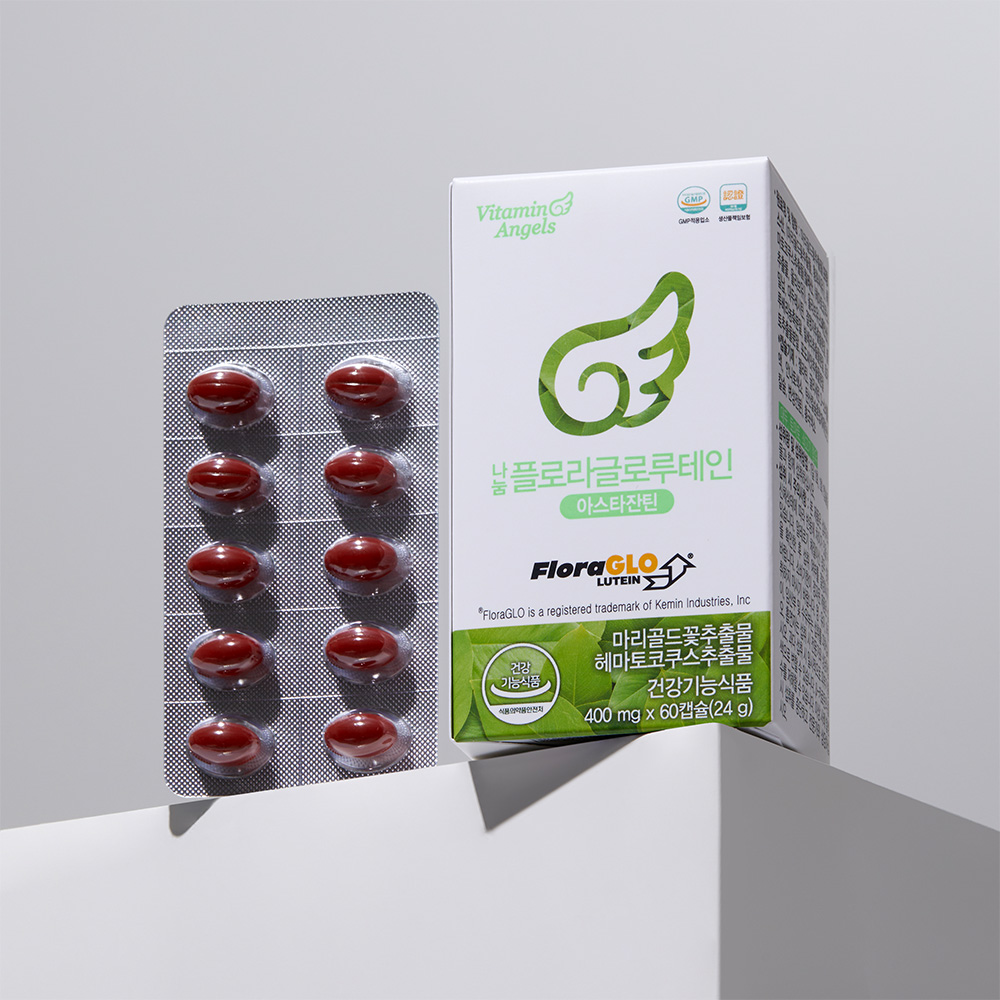 비타민엔젤스 나눔 플로라글로루테인 with 아스타잔틴 60캡슐 2개월분 제품 이미지
