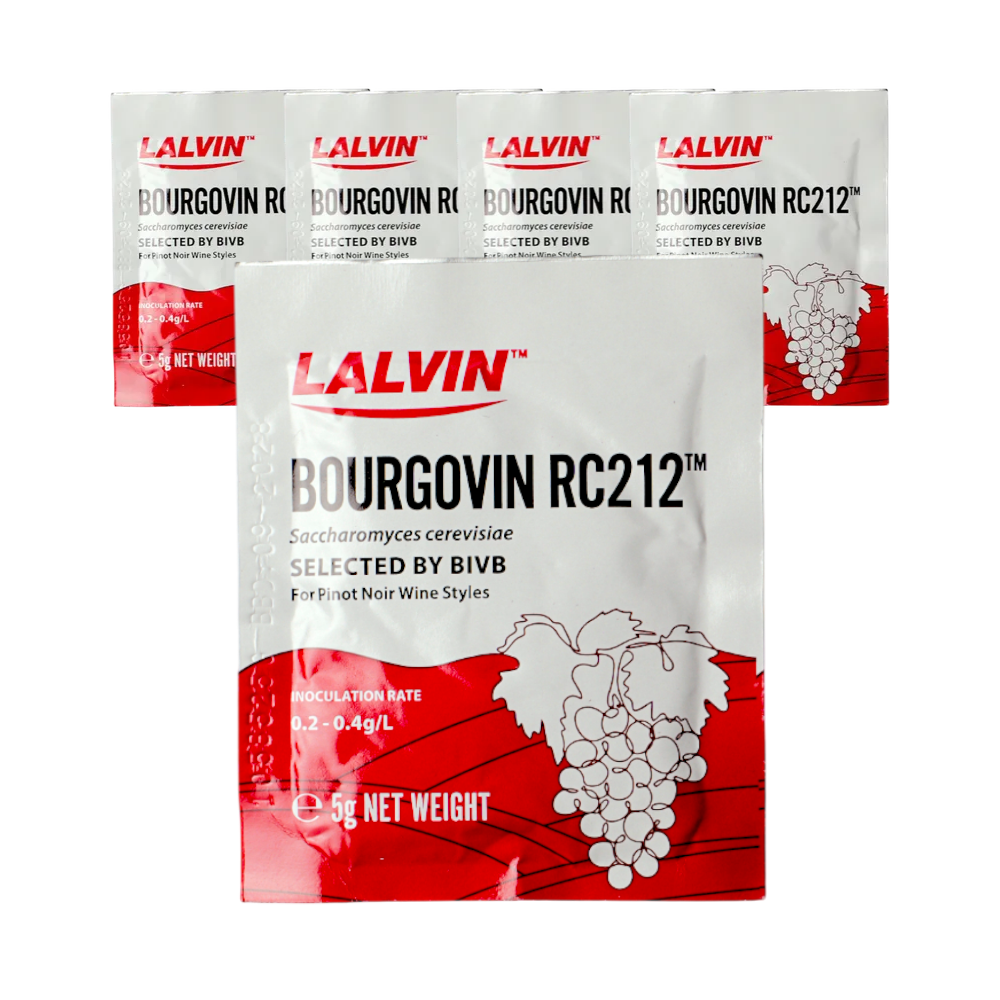 라빈 LALVIN RC212(5g) 5개 와인 미드 막걸리 샴페인 효모 - 상품 이미지
