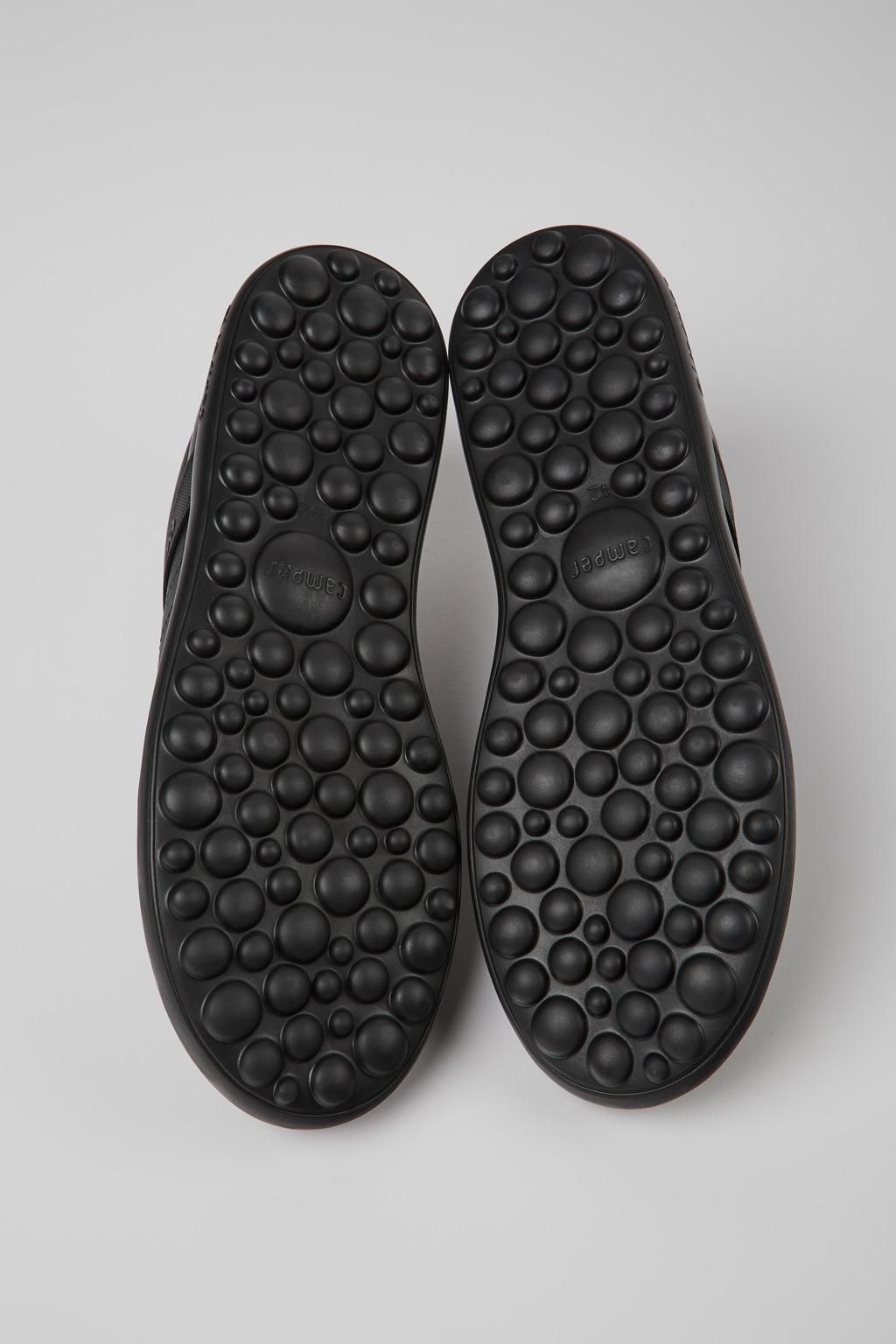 캠퍼 블랙 레더 남성 스니커즈 Pelotas XLite K100752-001 BLACK - 상세 이미지 5