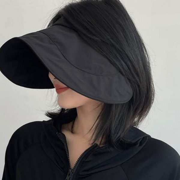 데일리 여성 벙거지 모자 바캉스 여성 여름 모자 접이식 - 상품 이미지