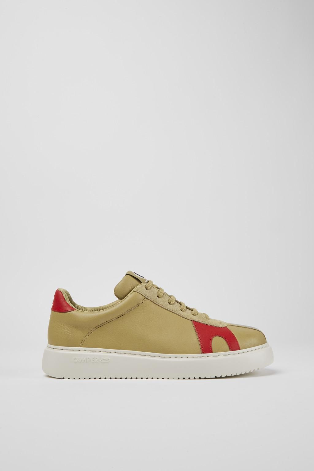 캠퍼 레트로 남성 스니커즈 Runner K21 K100743-003 BEIGE - 메인 이미지