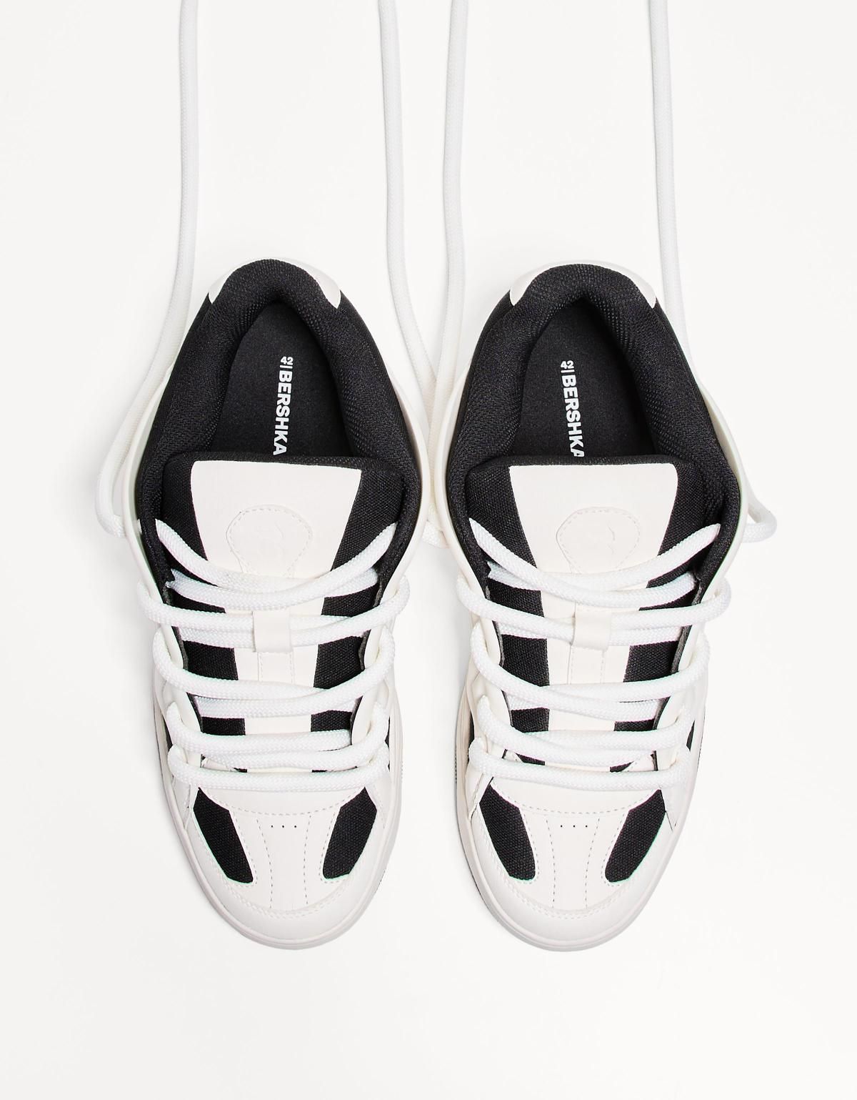 버쉬카 테크니컬 스케이트 베이직 스니커즈 Contrast skate trainers 2402/660 MULTICOLORED - 상세 이미지 4