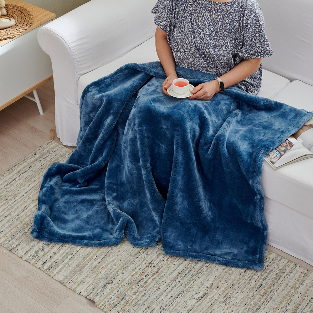 더베딩샵 밍크이불 담요 두꺼운 패딩 담요 블랭킷 극세사 이불 블랑킷