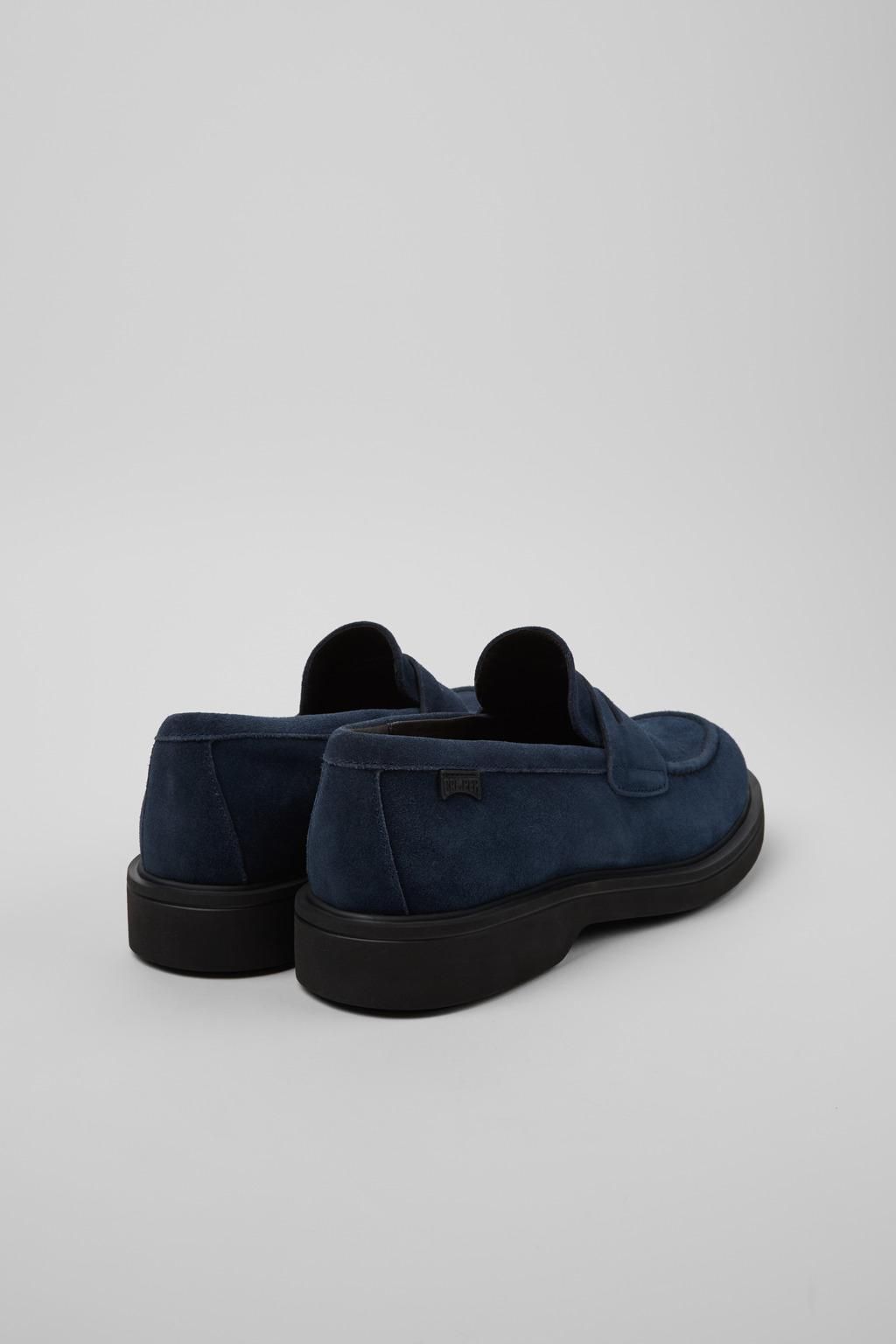 캠퍼 캐주얼 누벅 블루 남성 로퍼 Norman K101001-003 BLUE - 상세 이미지 3