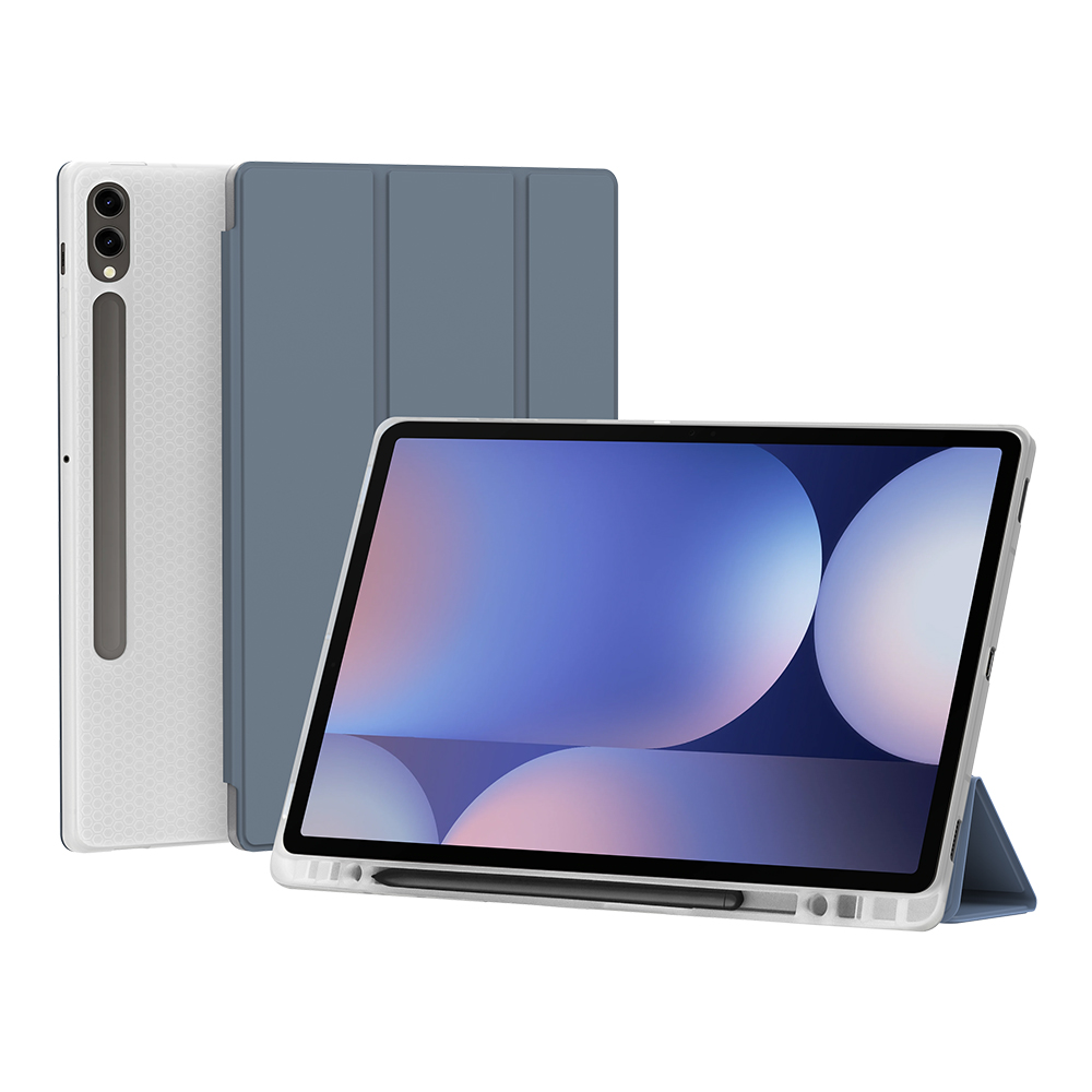 데이웍스 갤럭시탭 S10+ S9+ S9 FE 플러스 북커버 케이스 S펜 수납 스마트 커버 - 상세 이미지 4