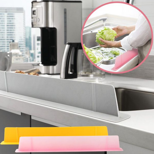 주방 싱크대 물막이 커버 실리콘 물막이 가림막 보호 커버