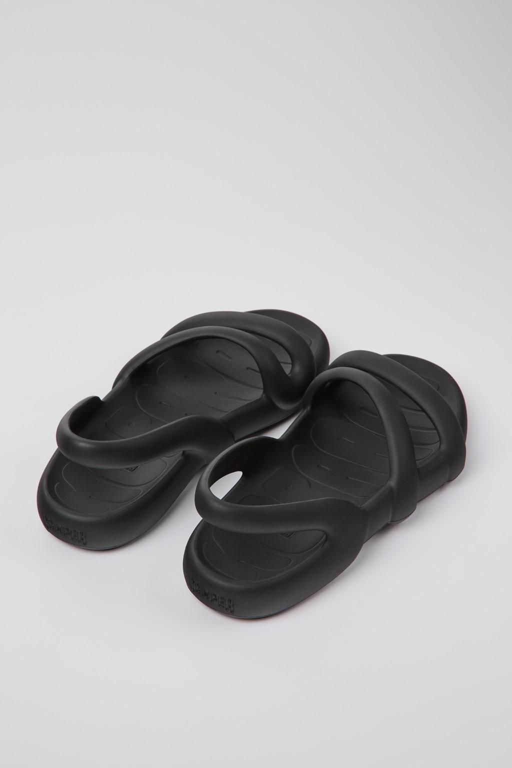 캠퍼 경량 블랙 와이드 플랫 남성 샌들 Kobarah K101079-001 BLACK - 상세 이미지 3