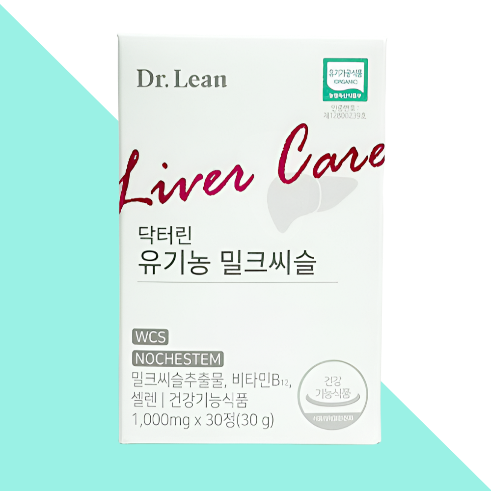 닥터린 밀크씨슬 유기농 밀크시슬 30정X1개 - 상품 이미지