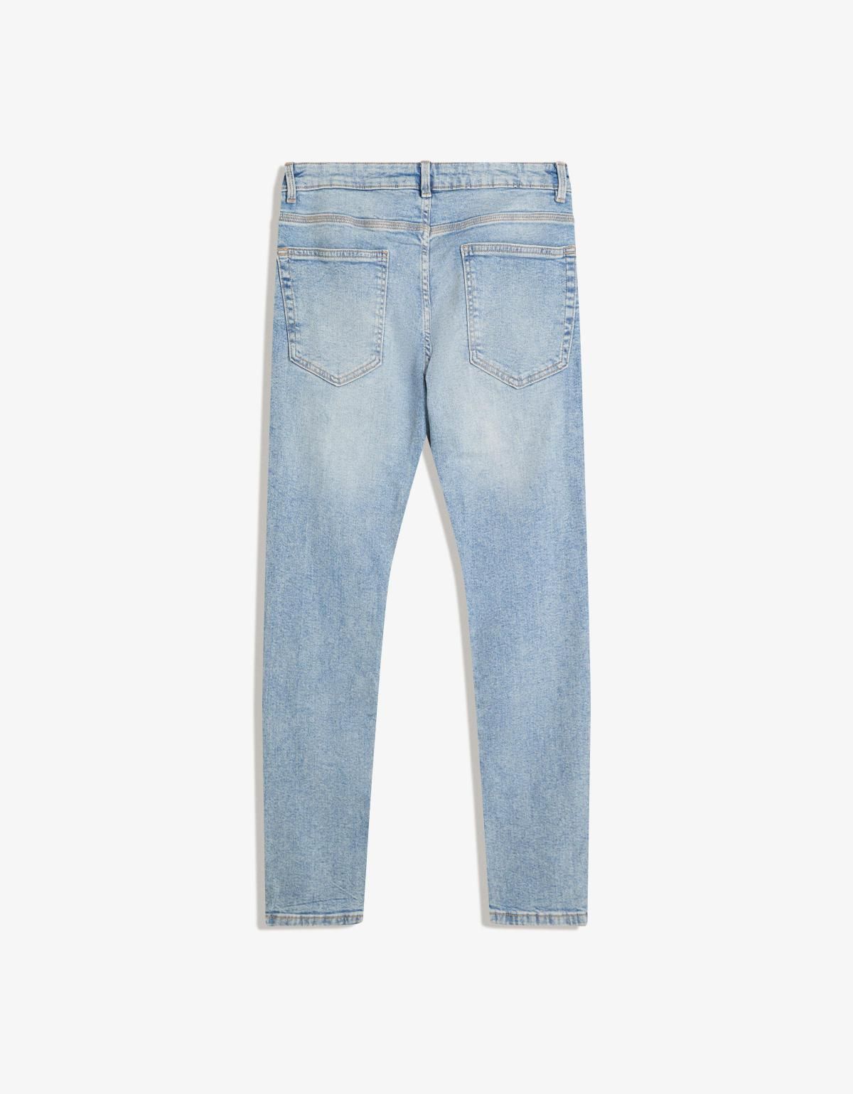 버쉬카 라이트 데님 슬림핏 스키니진 5346/388 LIGHT BLUE - 상세 이미지 3