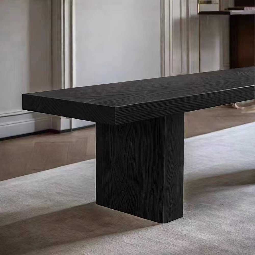 식탁 벤치 원목 긴 의자 주방 다이닝 내추럴 디자인 100cmx35cmx45cm - 상세 이미지 5