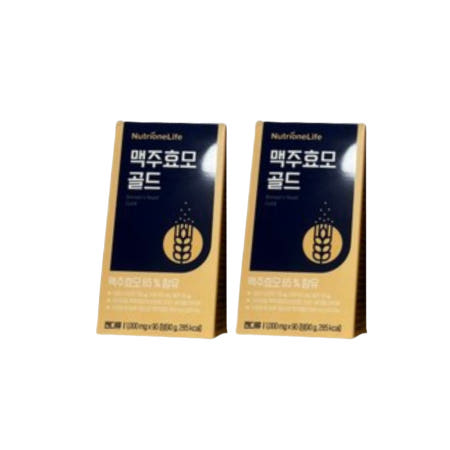 뉴트리원 맥주 효모 골드 90정 2박스