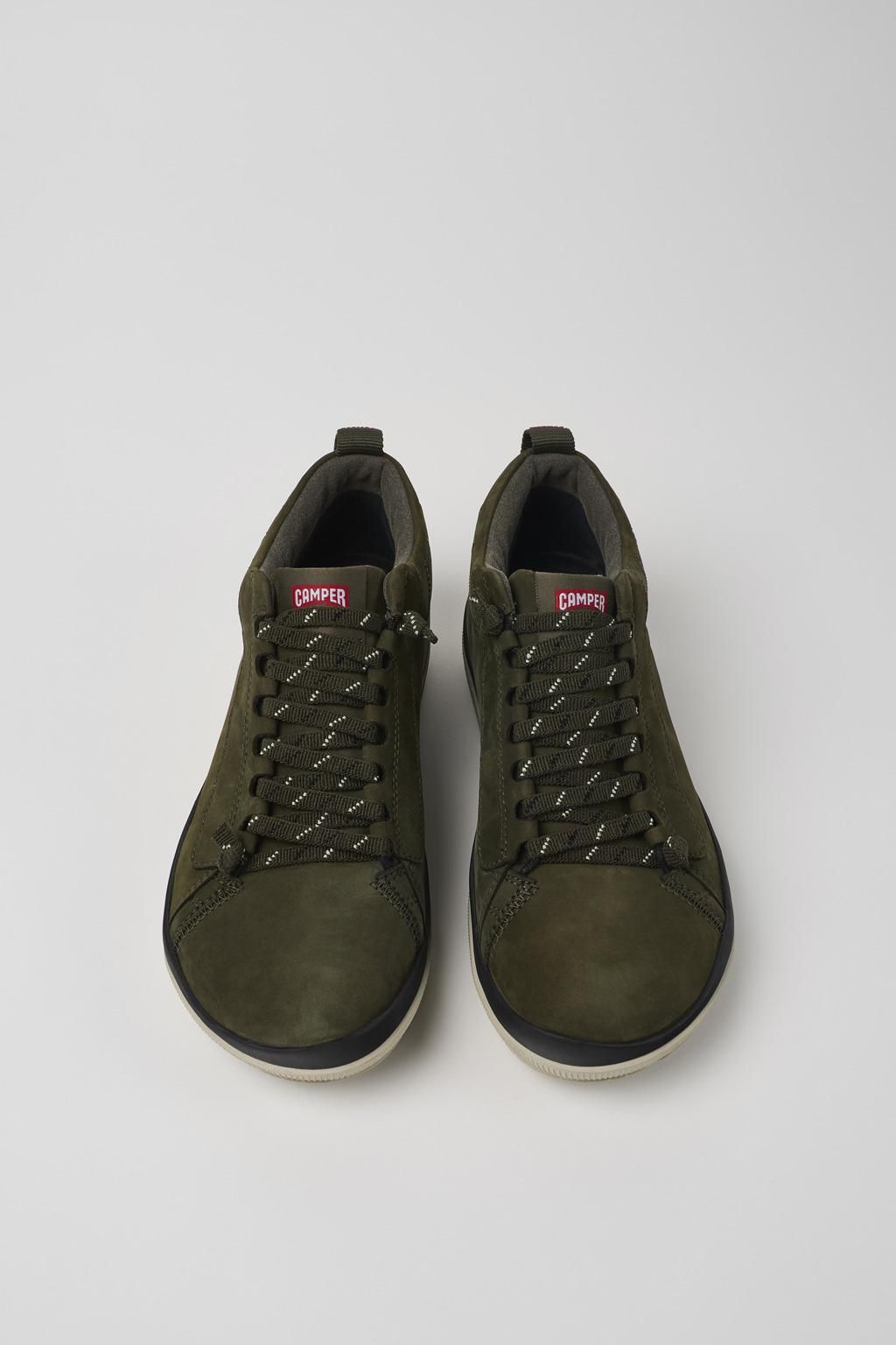 캠퍼 고어텍스 누벅 스니커즈 Peu Pista K300285-039 GREEN - 상세 이미지 4
