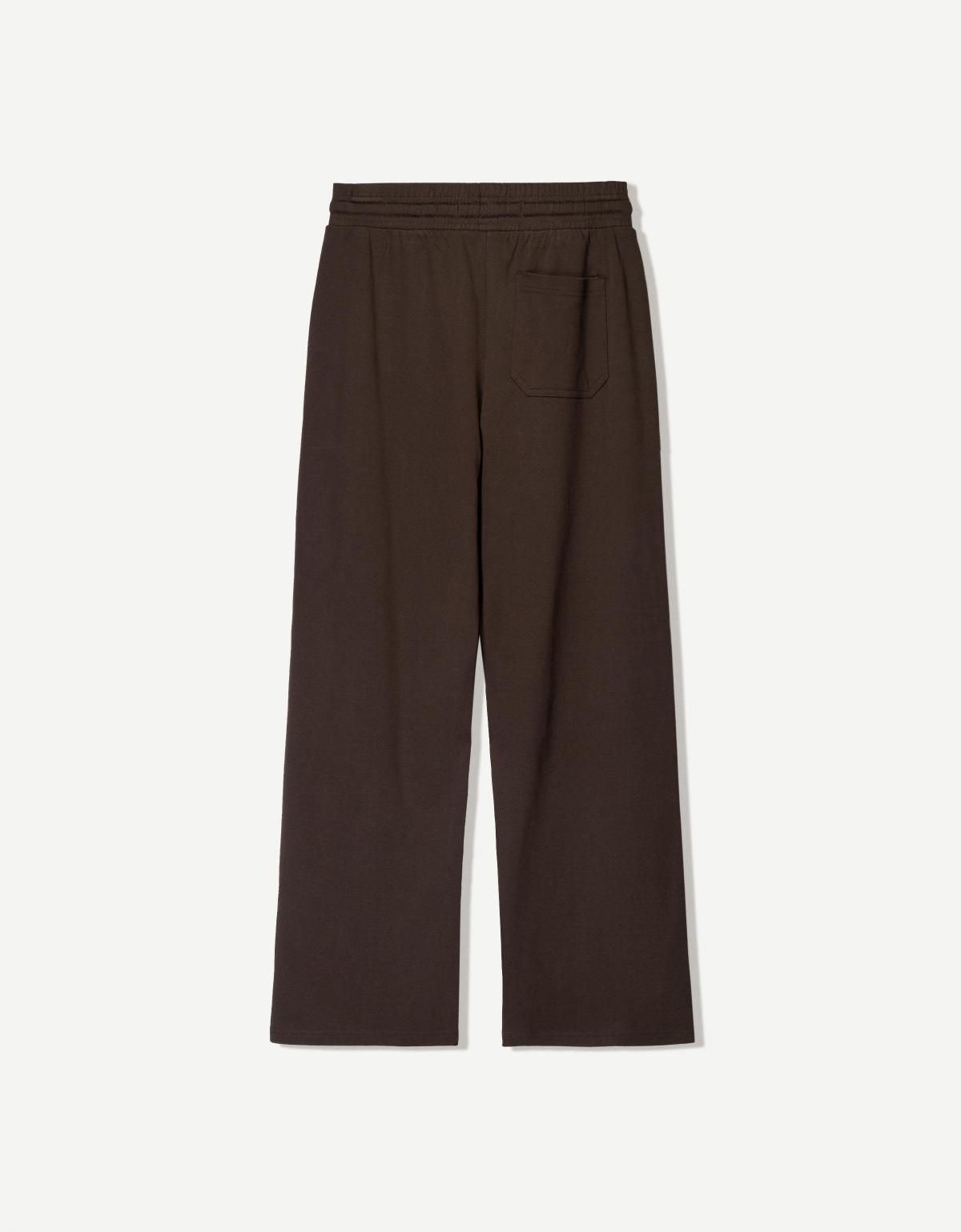 버쉬카 남성 트렌디 와이드핏 팬츠 0454/777 BROWN - 상세 이미지 4