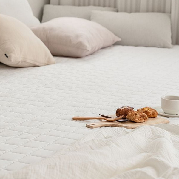 퀼팅 패밀리 침대 패드 마이크로 q 사이즈 패드