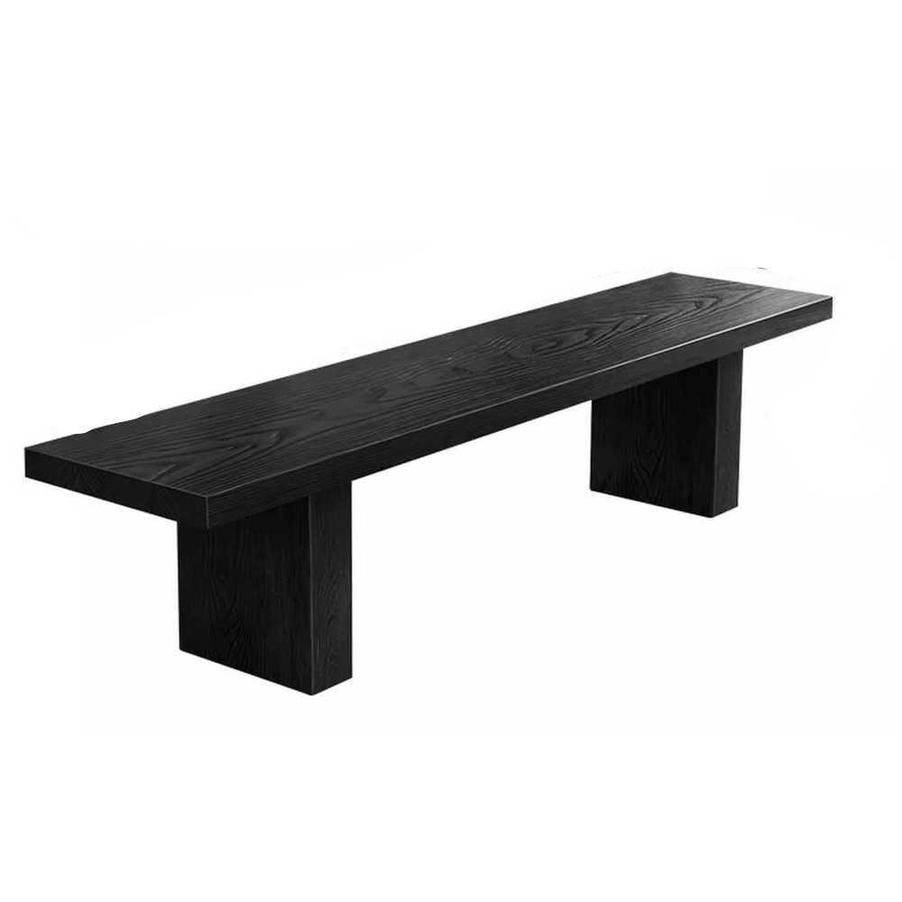 식탁 벤치 원목 긴 의자 주방 다이닝 내추럴 디자인 100cmx35cmx45cm - 상품 이미지