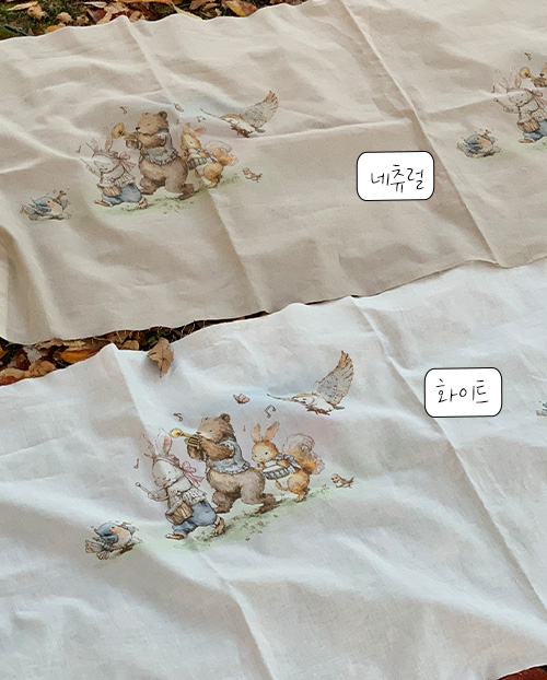 더블유패브릭 린넨커트지 15수 드림가든 (2컬러) 린넨천 원단 - 상세 이미지 2