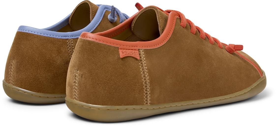 캠퍼 멀티컬러 스웨이드 스니커즈 TWINS K101064-006 BROWN - 상세 이미지 3