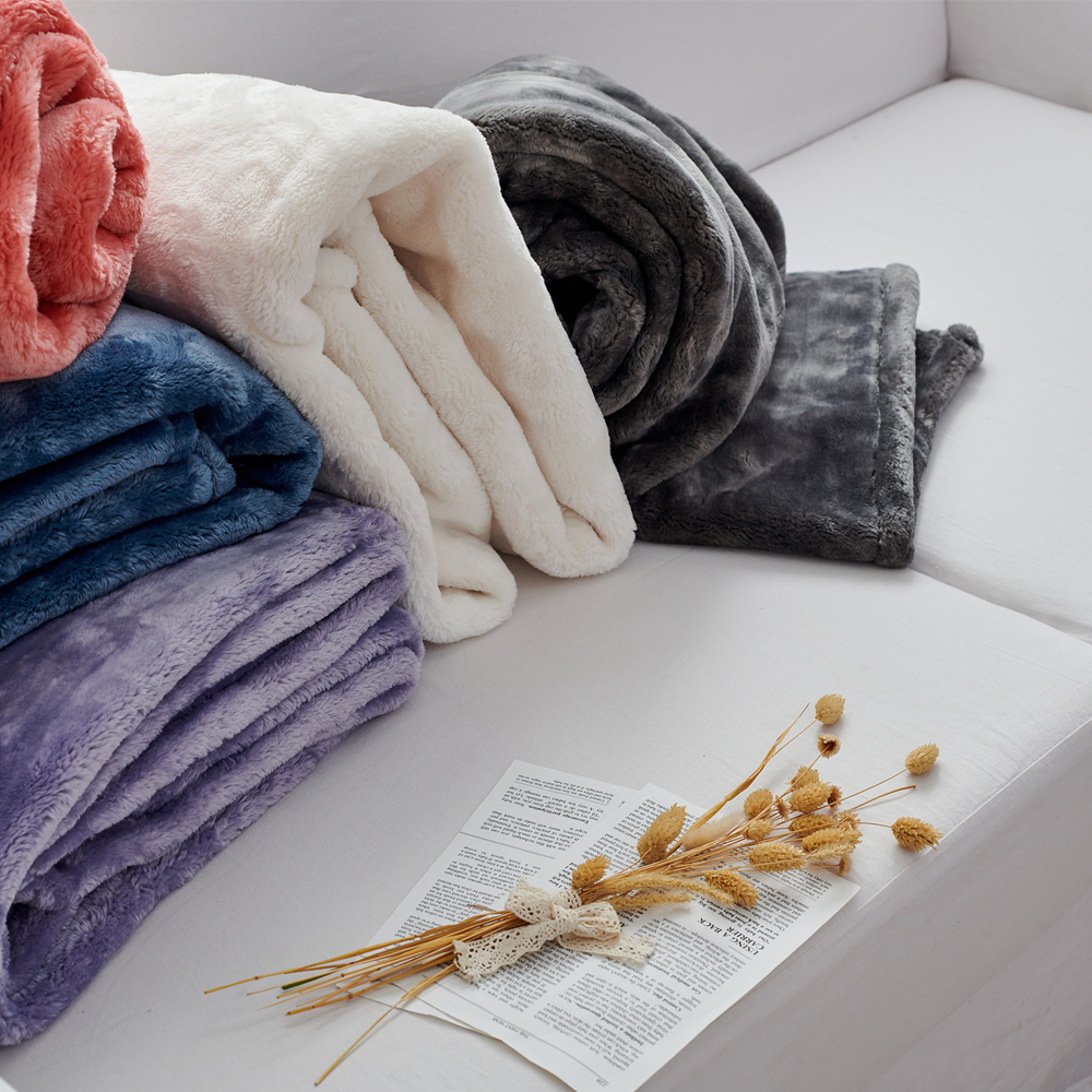 더베딩샵 밍크이불 담요 두꺼운 패딩 담요 블랭킷 극세사 이불 블랑킷