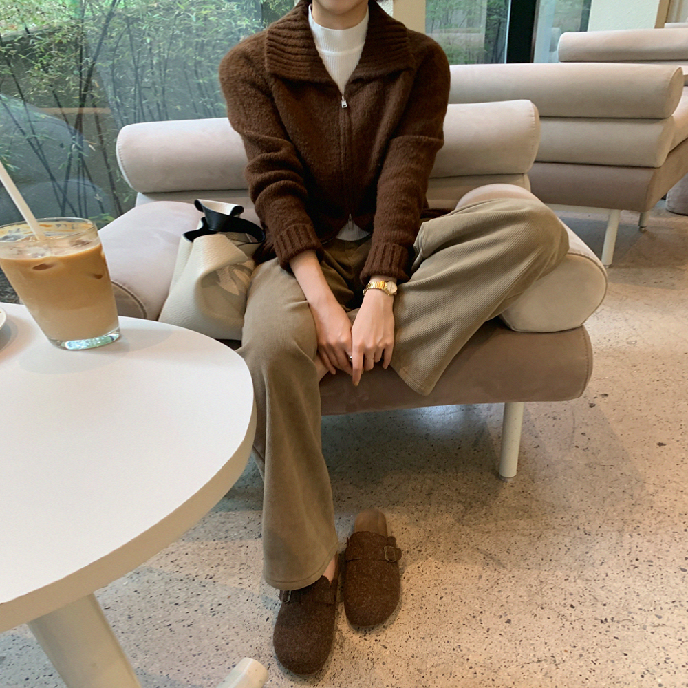 누아르티 버클 뮬 슬리퍼 이미지 8