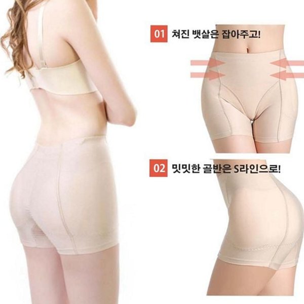힙업 여성 보정 속옷 사과힙 여성 보정 거들 엉덩이 - 상품 이미지