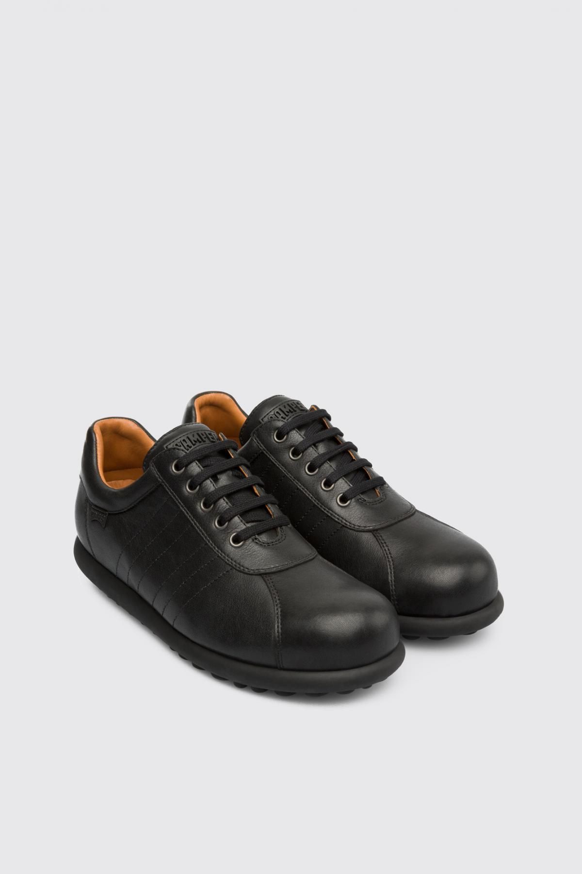캠퍼 블랙 레더 스니커즈 Pelotas 16002-203 BLACK - 상세 이미지 2