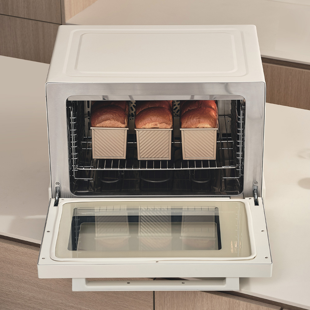 위즈웰 스텐 루미2 오븐 70L 홈베이킹 전기 컨벡션 가정용 제과 제빵 최대 250도 GL-80S 상세 이미지 6