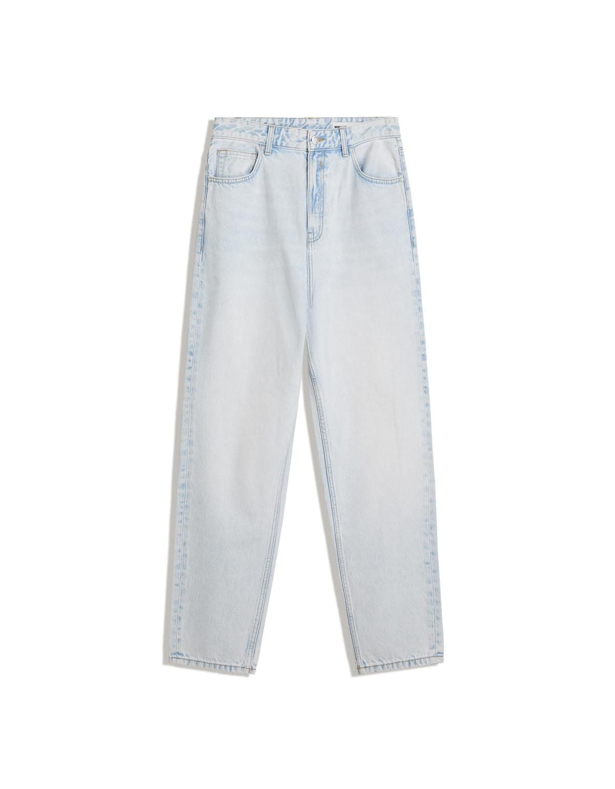 버쉬카 라이트 데님 테이퍼드 루즈핏 청바지 5349/352 LIGHT BLUE - 상세 이미지 4
