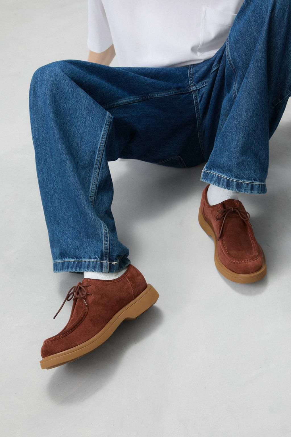 캠퍼 스웨이드 브라운 컴포트 더비슈즈 Norman K100999-004 BROWN - 상세 이미지 3