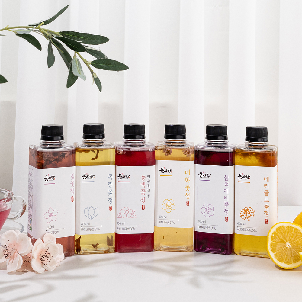 (몸사랑) 수제 메리골드꽃 청 350ml - 상세 이미지 3