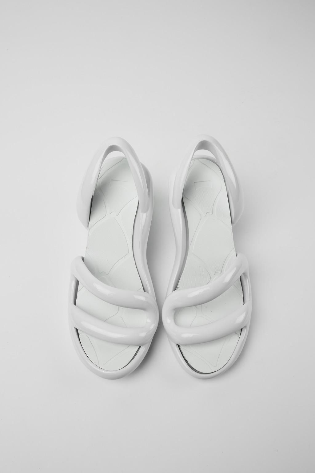캠퍼 남녀공용 화이트 스트랩 샌들 Kobarah K100839-001 WHITE - 상세 이미지 4