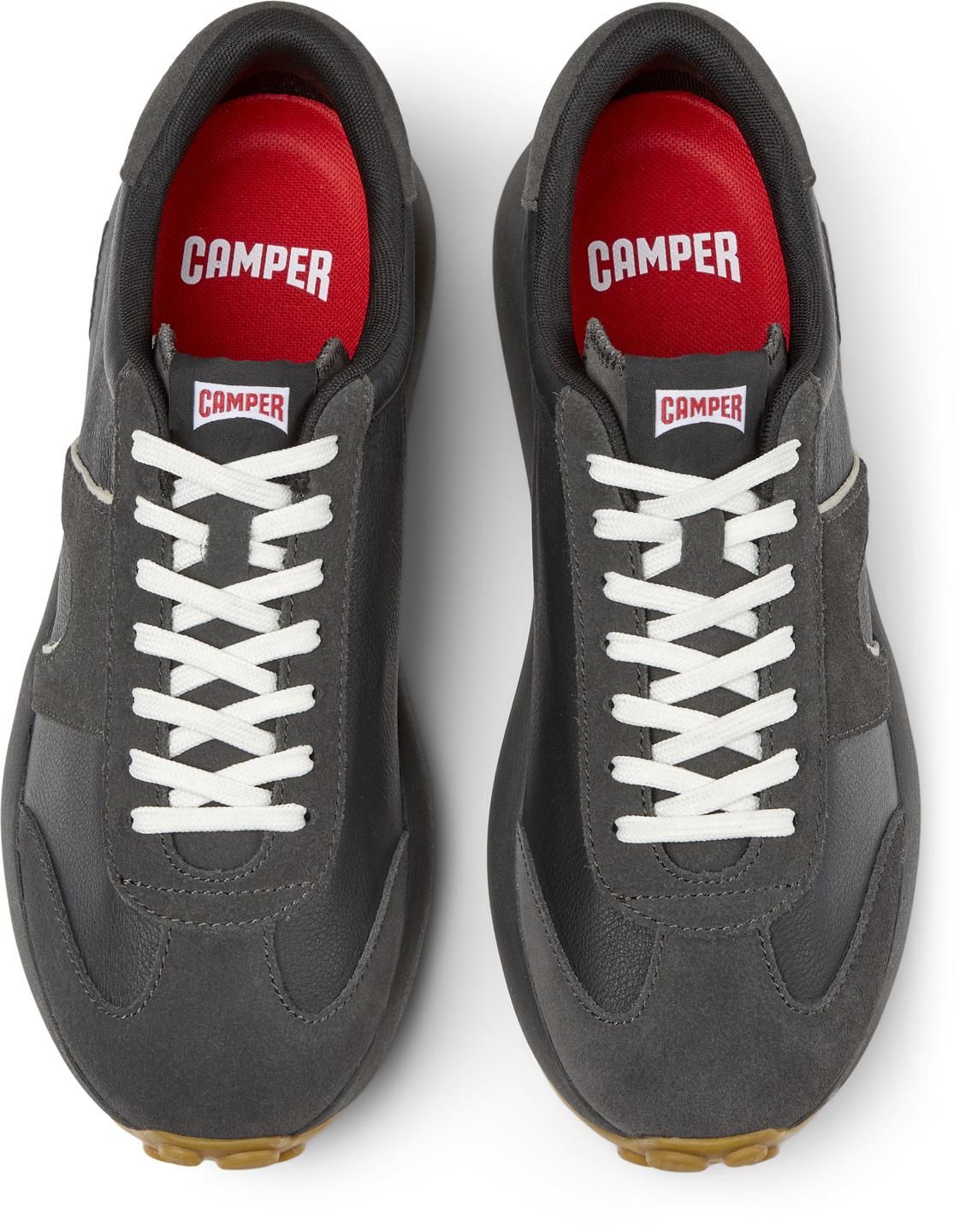 캠퍼 레트로 그레이 스니커즈 Pelotas Athens K101070-001 BLACK - 메인 이미지