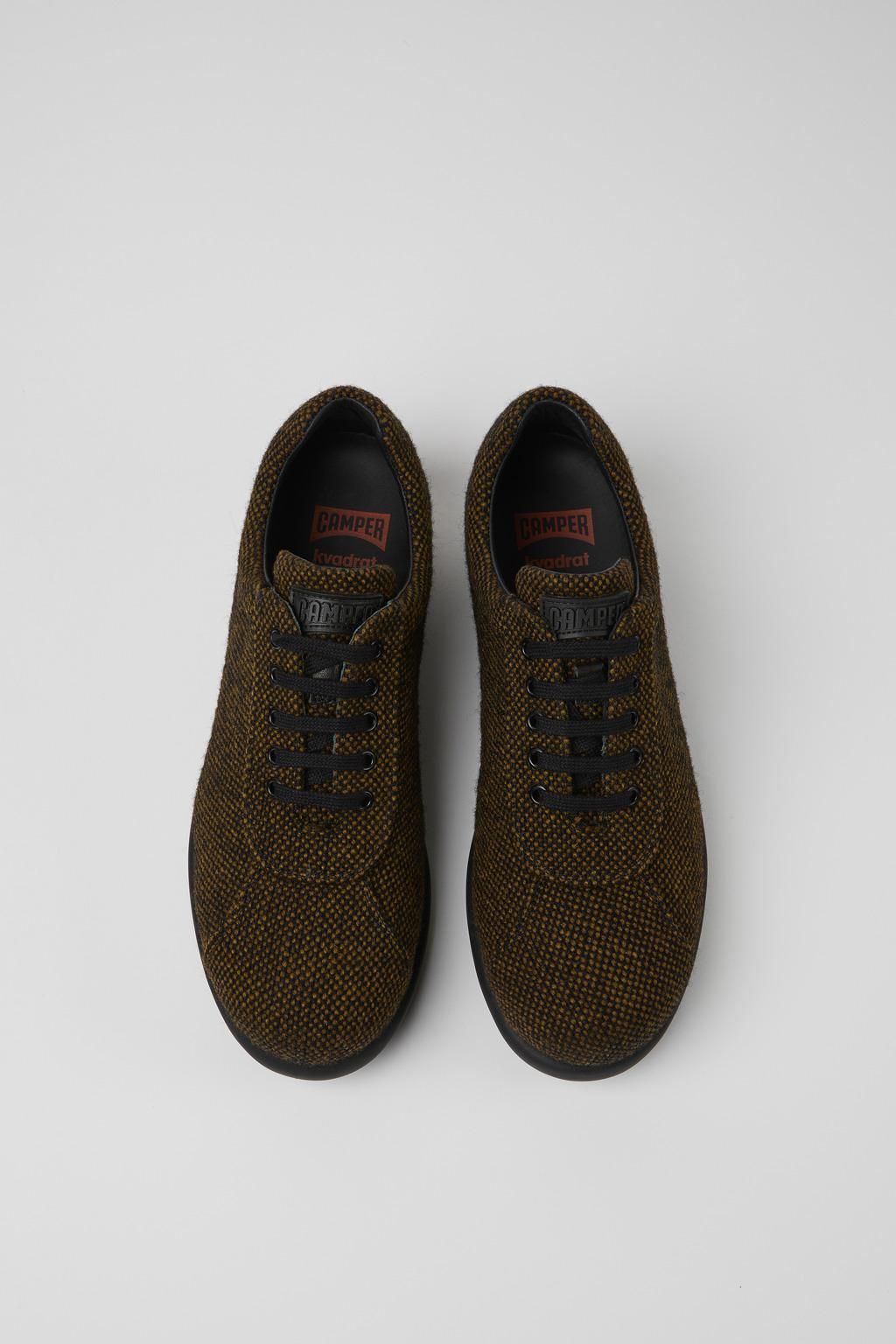 캠퍼 울 믹스 브라운 남성 스니커즈 Pelotas K100879-001 BROWN - 상세 이미지 4